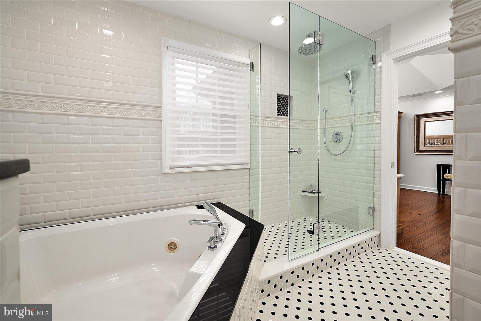 17 Perder Lane Edgewater, MD 21037 - Photo 55 of 115 a bathroom with a bathtub and a shower