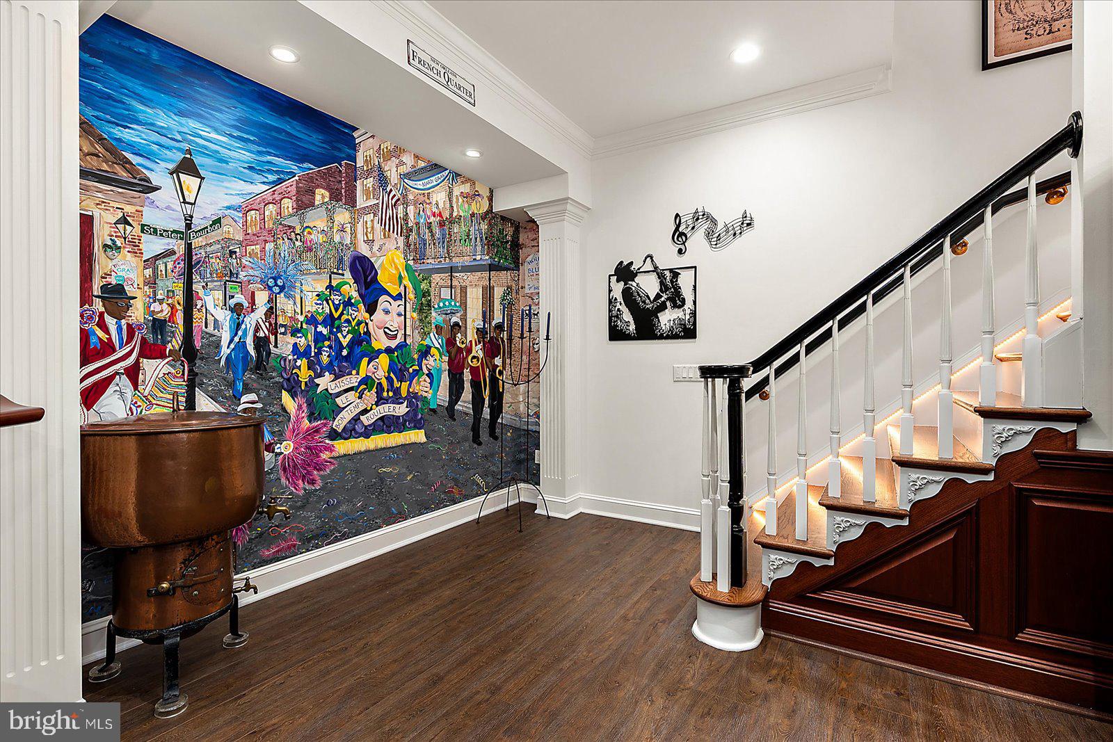 17 Perder Lane Edgewater, MD 21037 - Photo 65 of 115 a view of a room with gym equipment