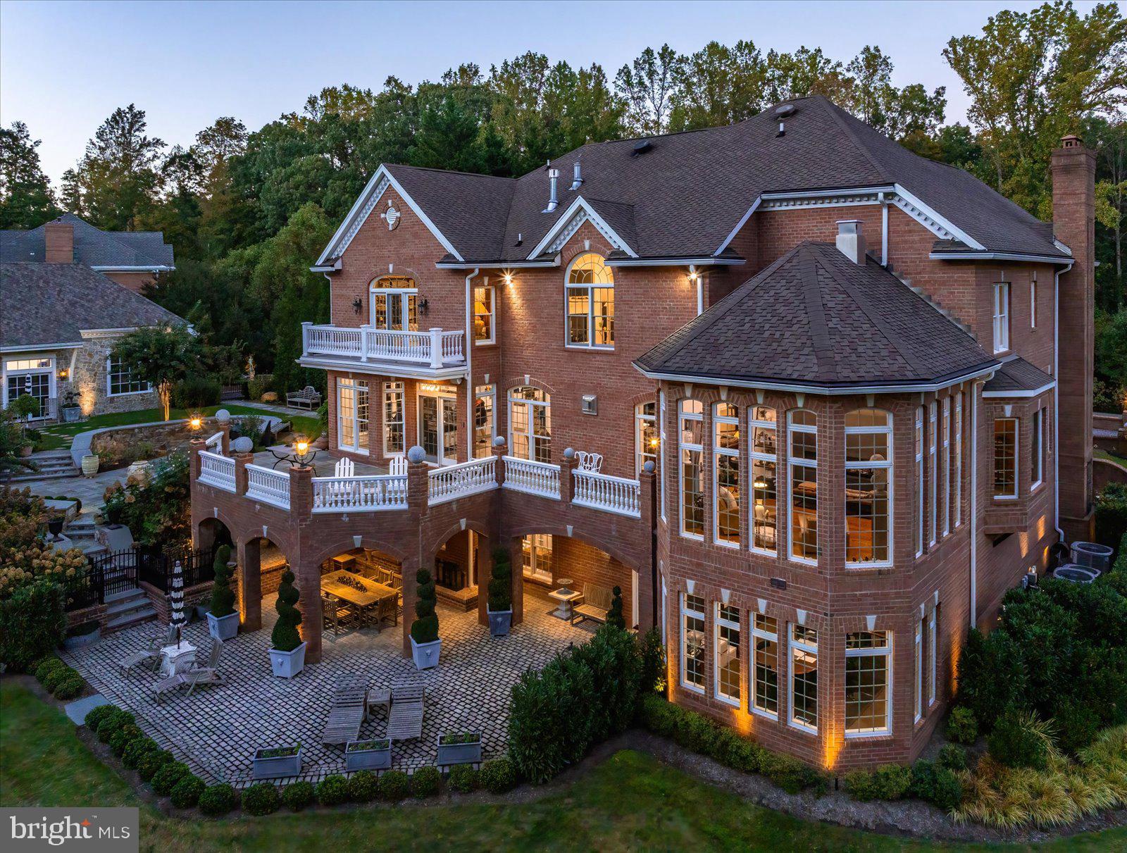 17 Perder Lane Edgewater, MD 21037 - Photo 91 of 115 a aerial view of a house with garden and trees