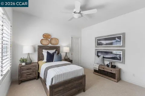 an aerial view of a city with lots of residential buildings