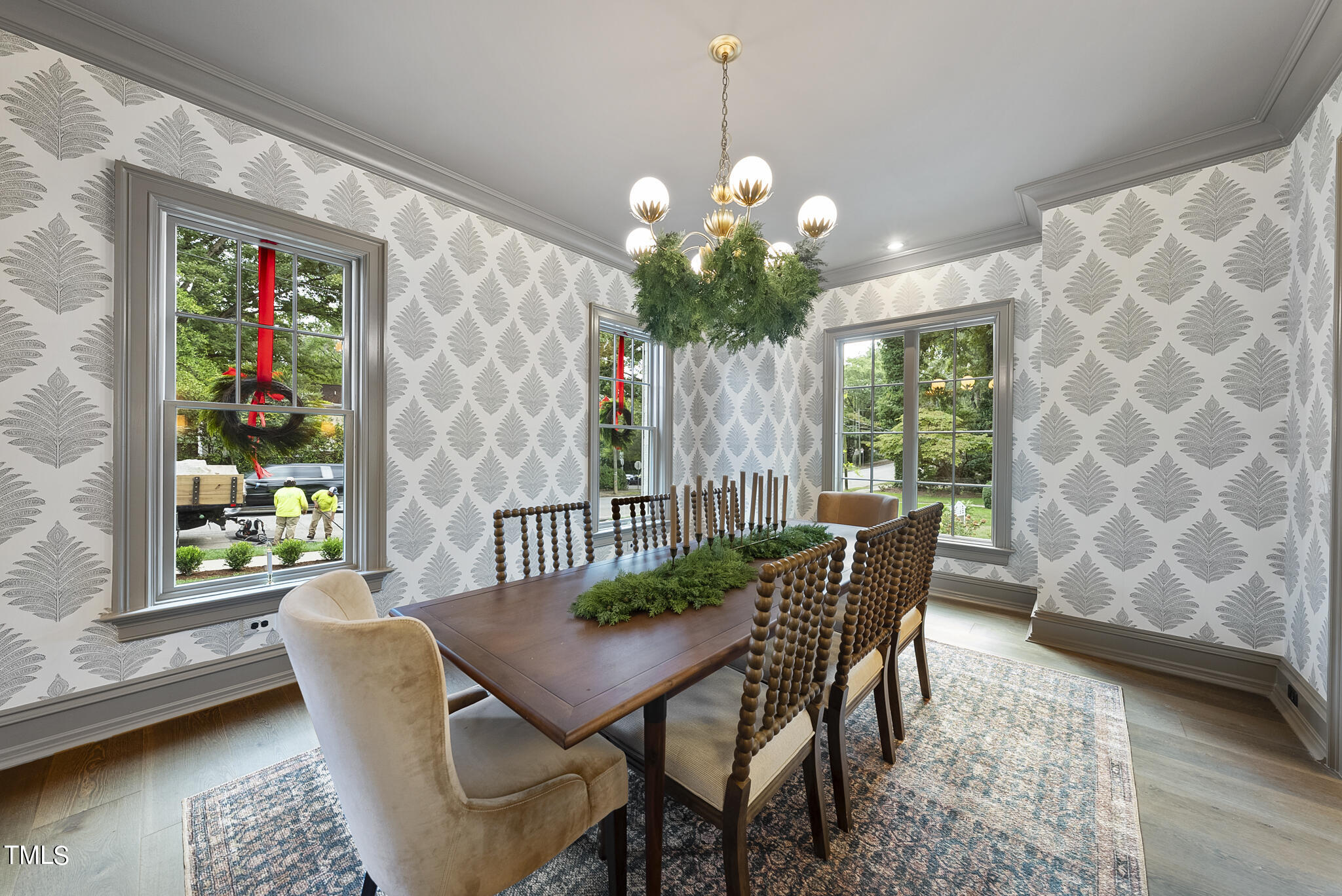 2009 St Marys Street Raleigh, NC 27608 - Photo 53 of 88 a view of a dining room with furniture and a potted plant