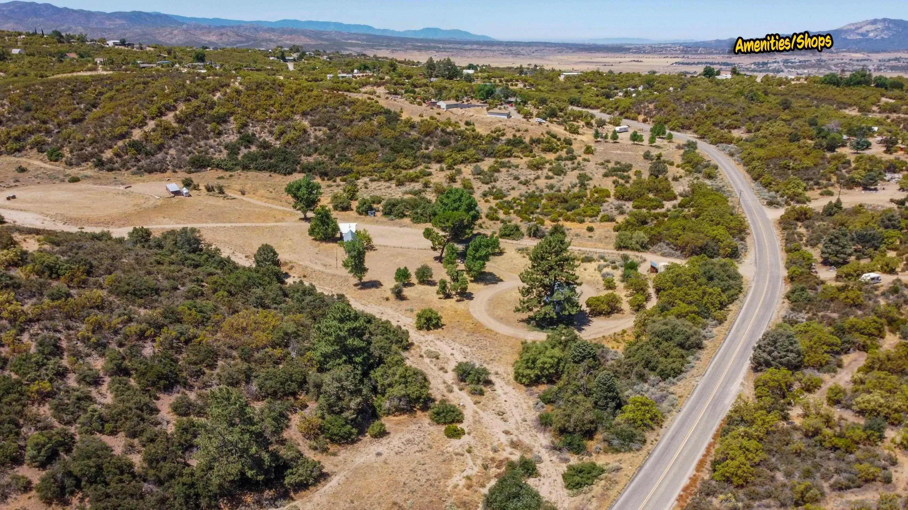 60815 Burnt Valley Road Anza, CA 92539 - Photo 24 of 40 a view of city and mountain