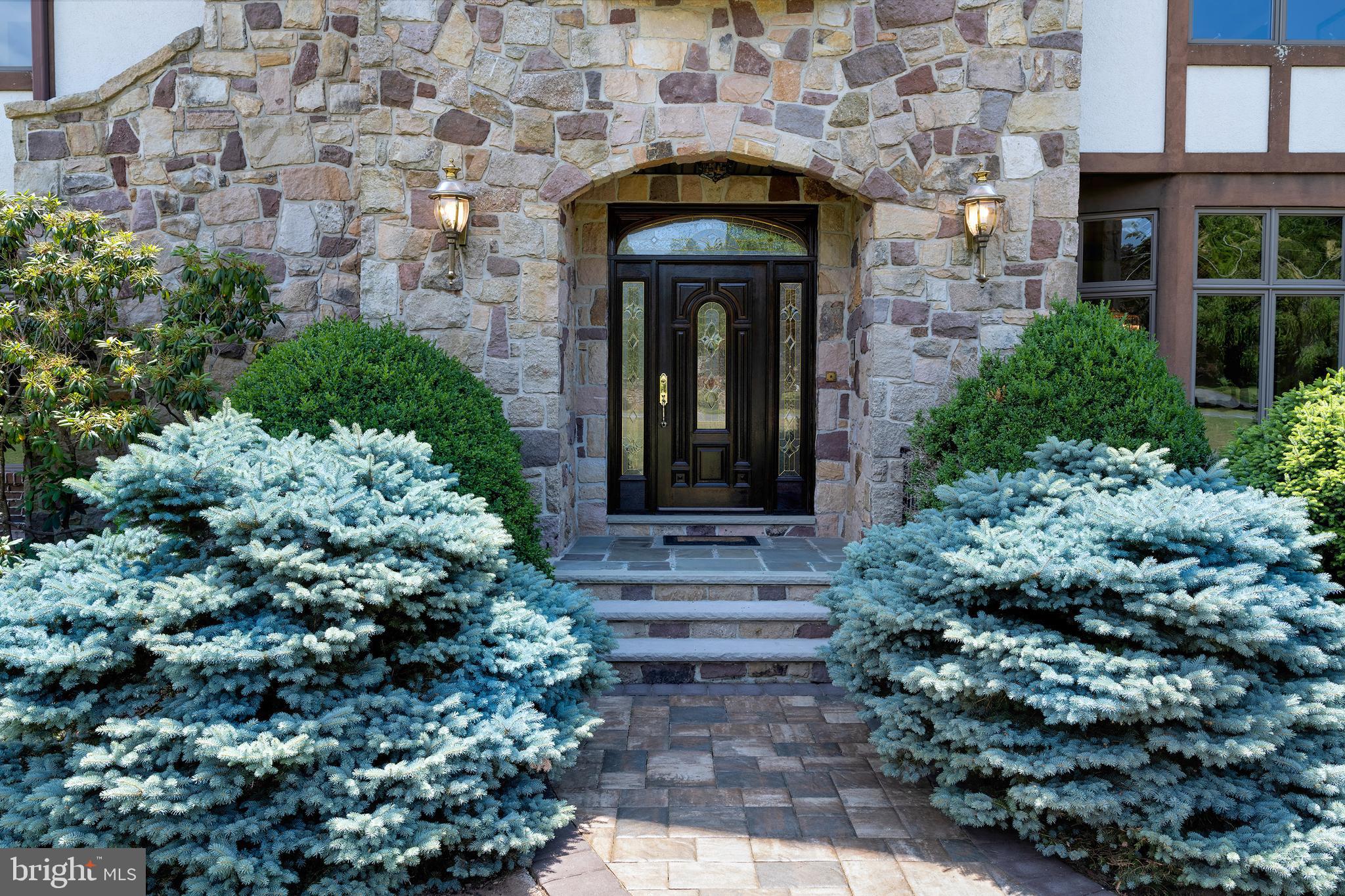 245 Grandview Road Skillman, NJ 08558 - Photo 8 of 39 Solid stone front of house