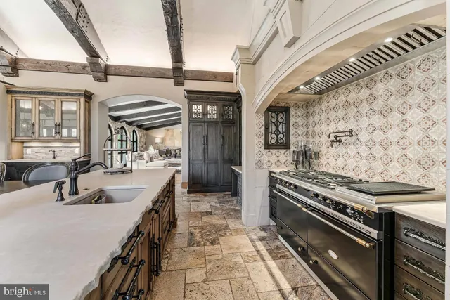 a close view of a stove top oven