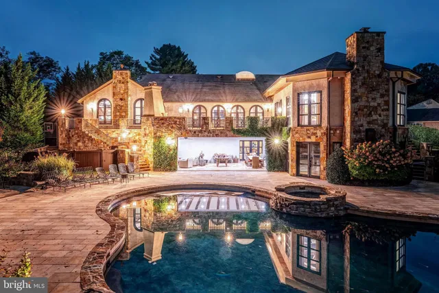 a view of a cafe with sitting area