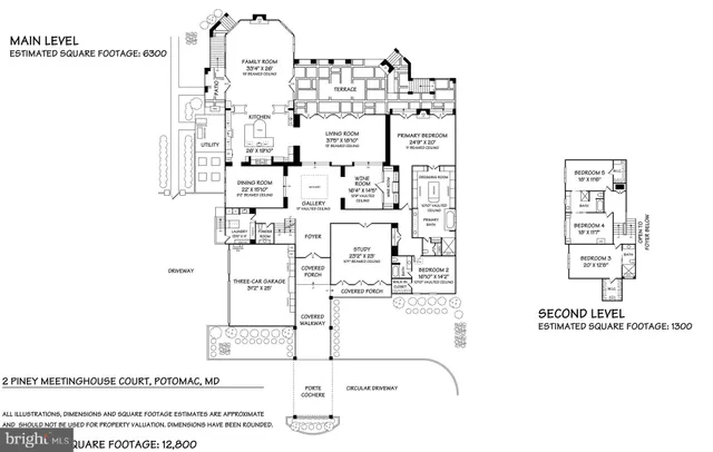 $3,995,000 | 2 Piney Meetinghouse Court, Potomac, MD 20854