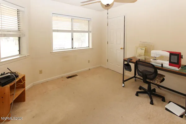 a view of a workspace with a window