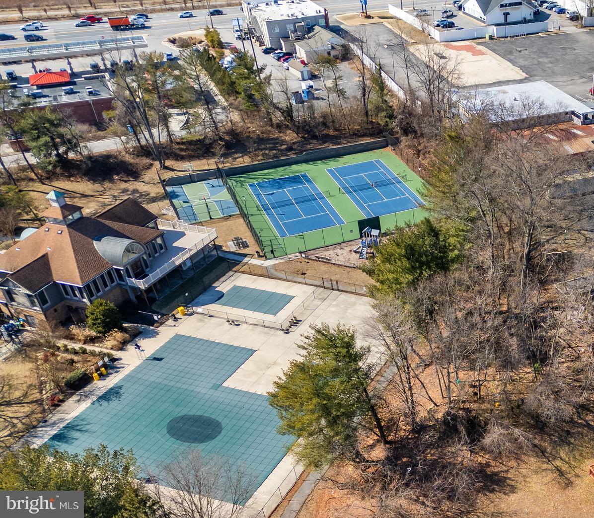 2230 Conquest Way Odenton, MD 21113 - Photo 45 of 47 an aerial view of a house with garden space and street view