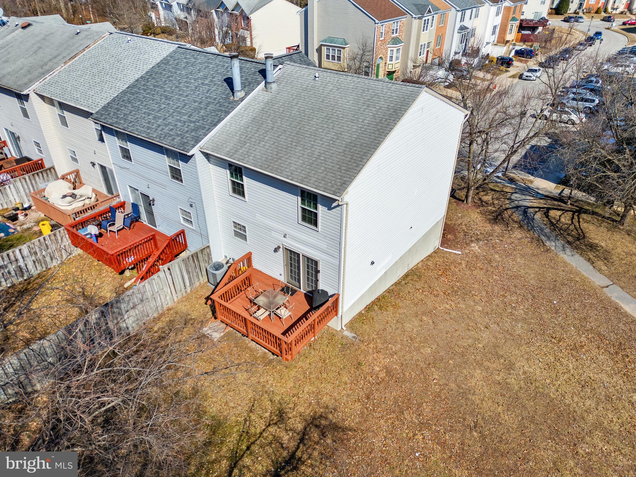 2230 Conquest Way Odenton, MD 21113 - Photo 46 of 47 an aerial view of a house with swimming pool and sitting space