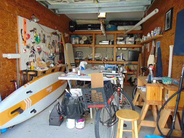 a view of storage and utility room