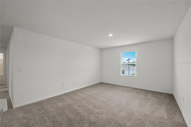 a view of empty room