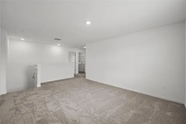 a view of empty room