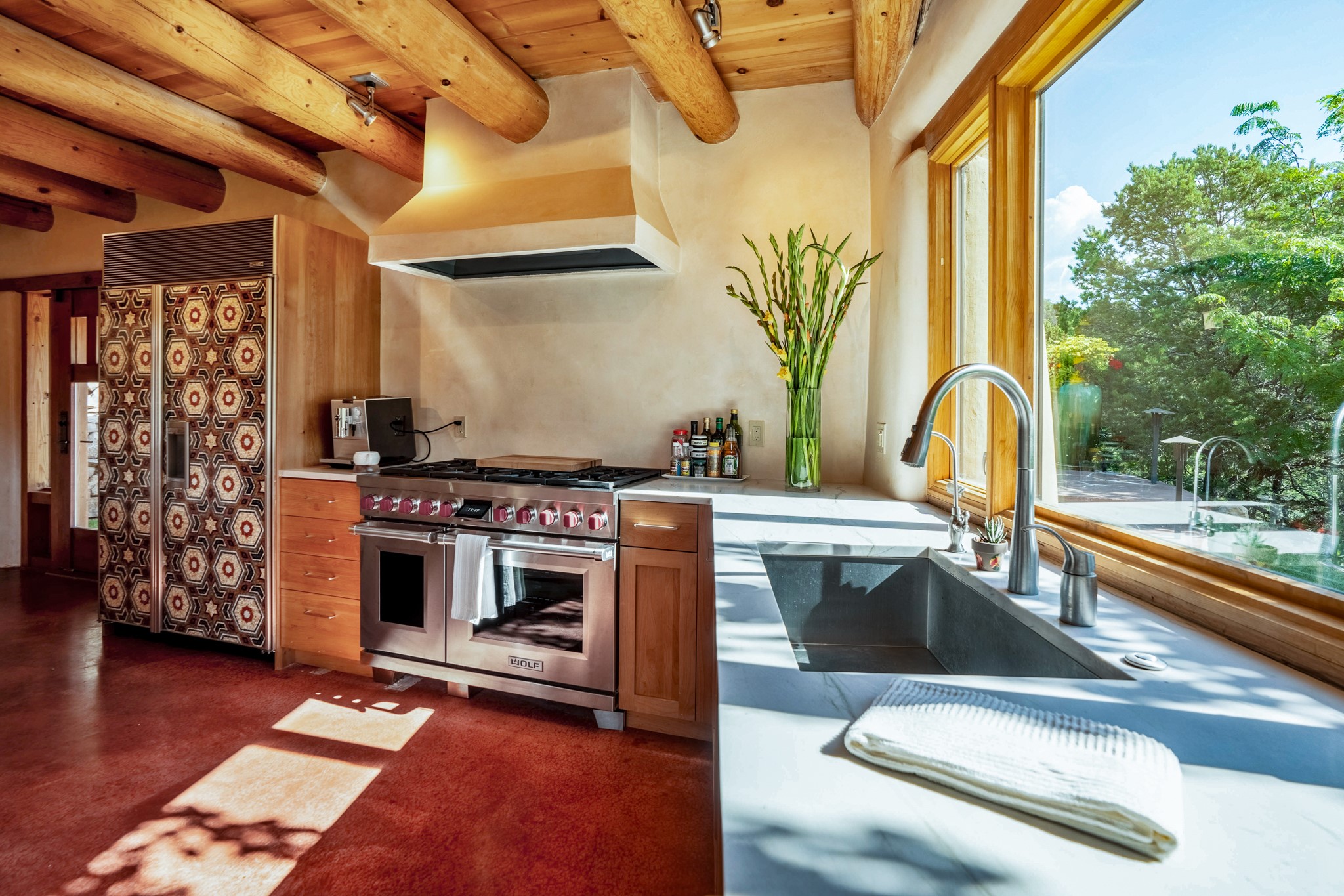 1564 Cerro Gordo Road Santa Fe, NM 87501 - Photo 12 of 53 Lower House Kitchen