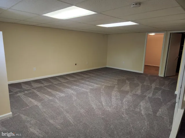 a view of empty room