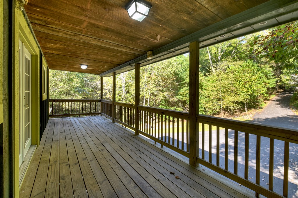 380 Hardscrabble Road Mineral Bluff, GA 30559 - Photo 40 of 75 Dining Room Area w/Double Doors to Porch