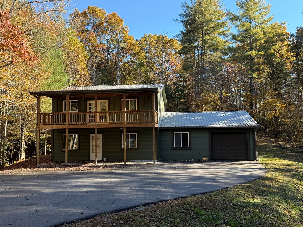 380 Hardscrabble Road Mineral Bluff, GA 30559 - Photo 60 of 75 View from Upper Level Master Porch