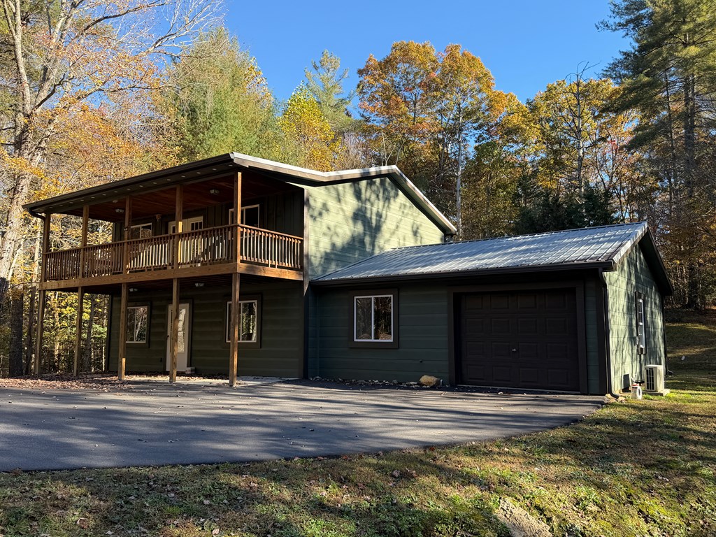 380 Hardscrabble Road Mineral Bluff, GA 30559 - Photo 69 of 75 Front Elevation RE-Built in 2018