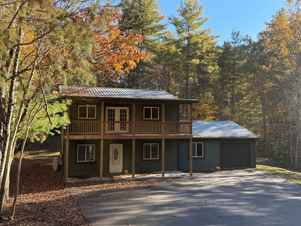 380 Hardscrabble Road Mineral Bluff, GA 30559 - Photo 73 of 75 PRIVATE SETTING REAR ELEVATION