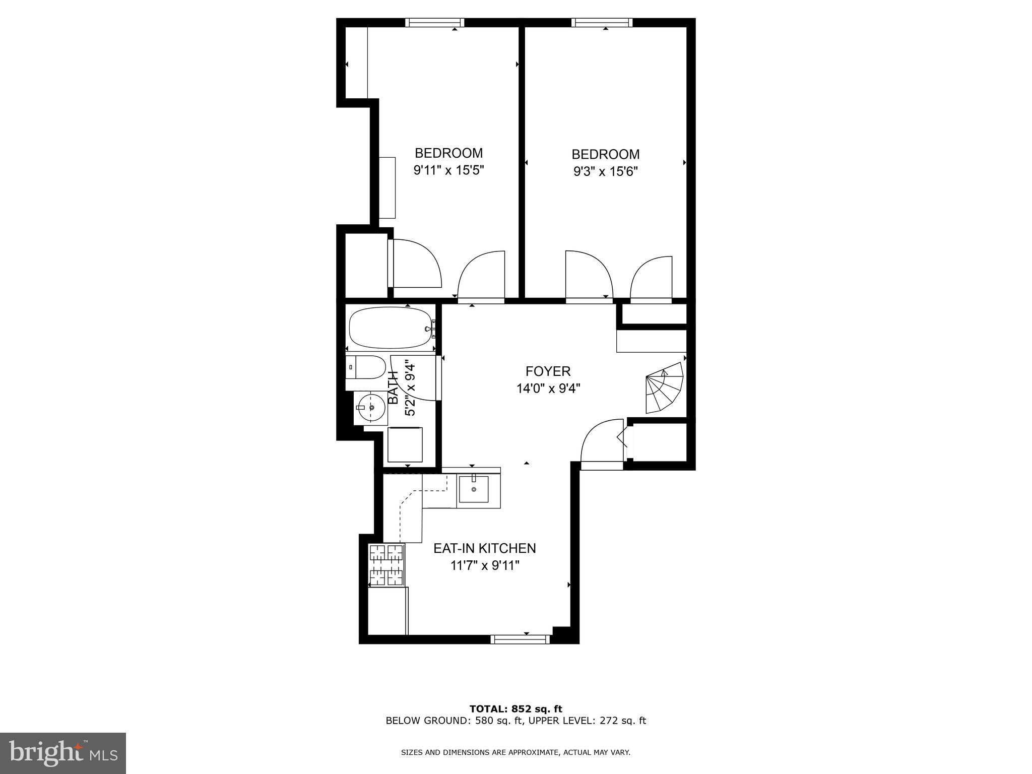 303 South 11th Street, Unit 9 Philadelphia, PA 19107 - Photo 35 of 36 a picture of a bench in front of a wall