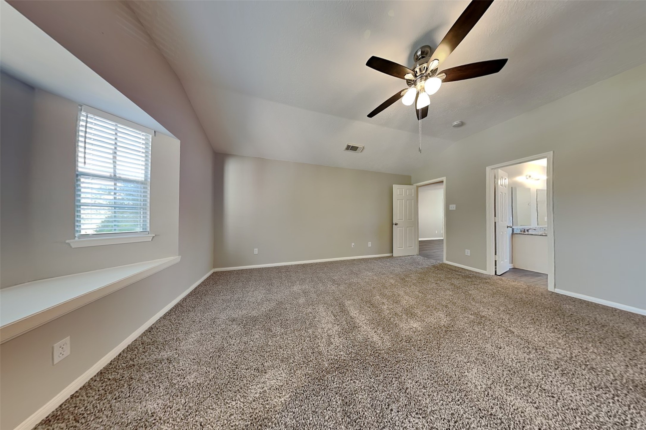 29439 Fox River Drive Spring, TX 77386 - Photo 13 of 29 a view of a livingroom with a ceiling fan and window
