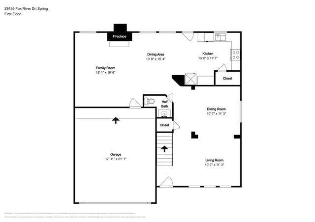 $2,200 | 29439 Fox River Drive, Spring, TX 77386