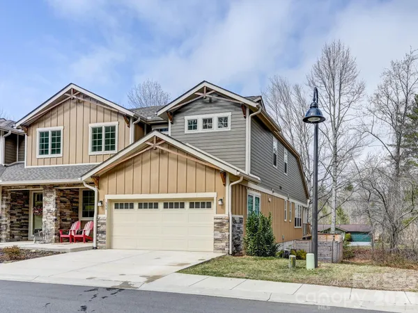 a house with a outdoor space