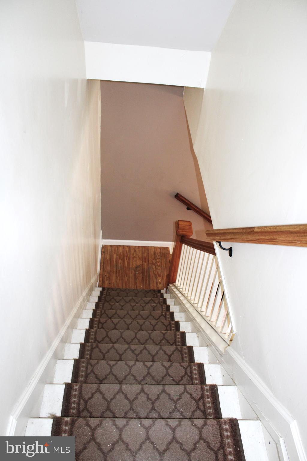 550 Winifred Road Cumberland, MD 21502 - Photo 73 of 81 Staircase To Main Level View From Upper Level 2