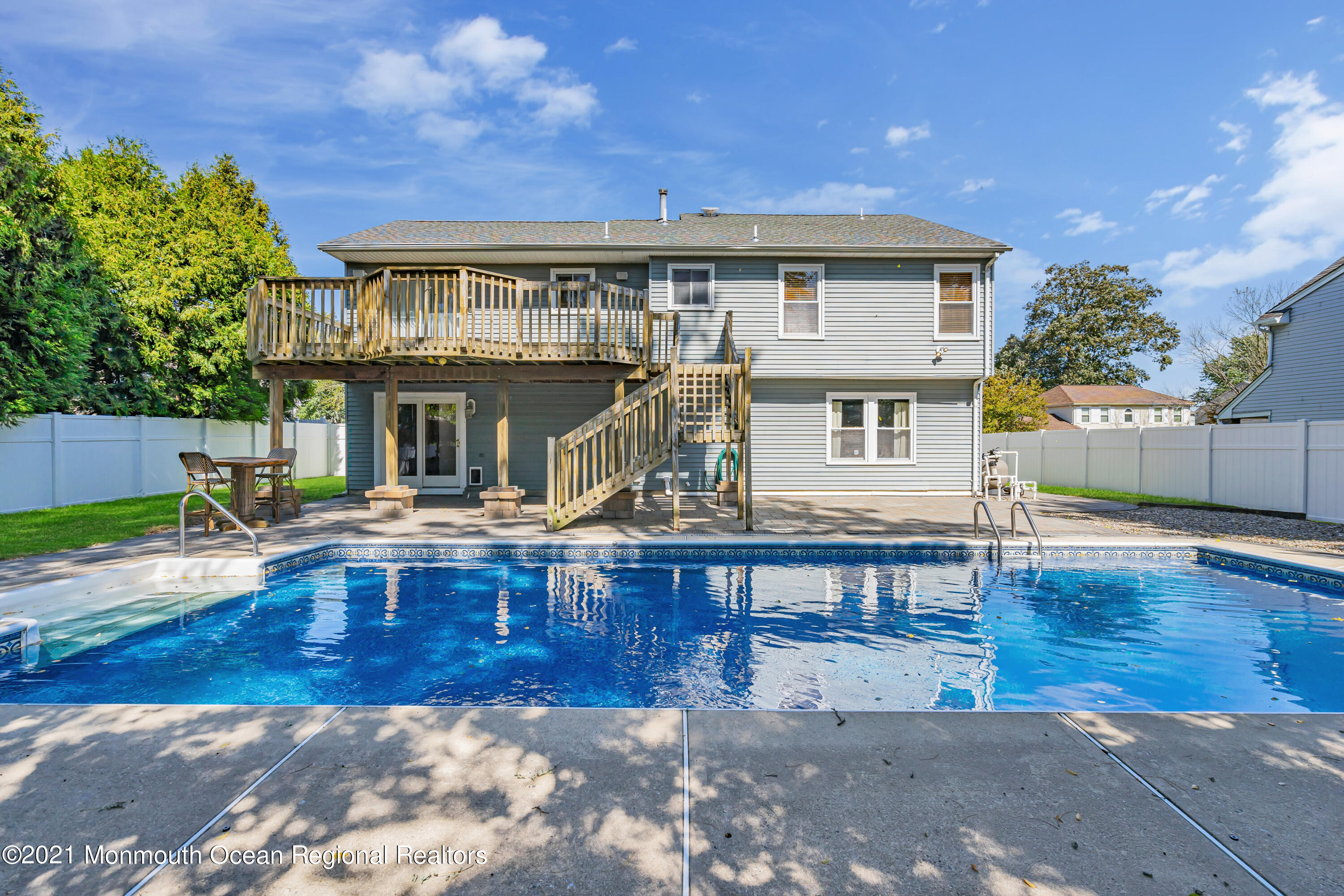 16 Marc Drive Howell, NJ 07731 - Photo 2 of 29 a view of a house with pool and sitting area