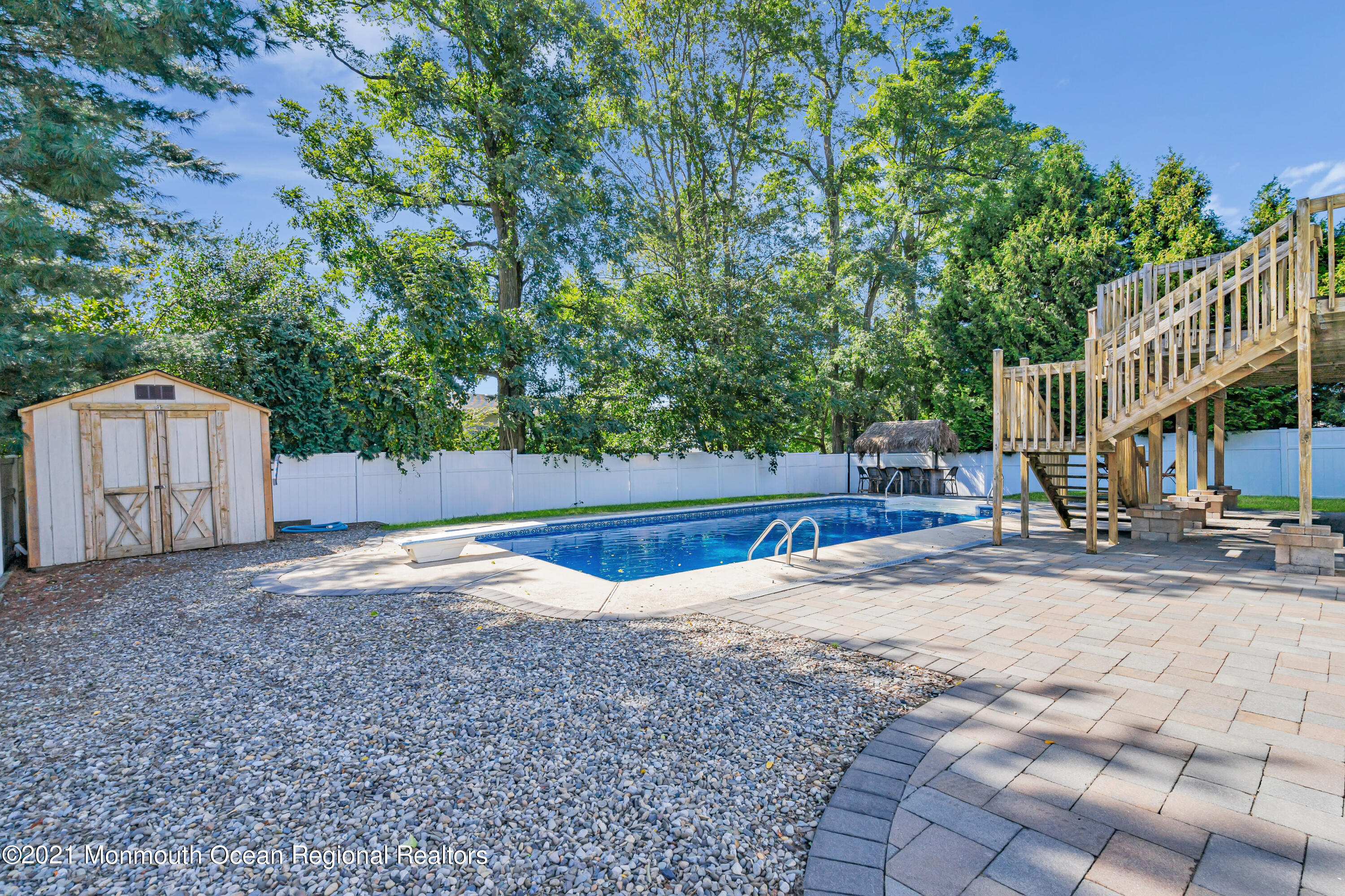 16 Marc Drive Howell, NJ 07731 - Photo 25 of 29 a backyard of a house with lots of green space