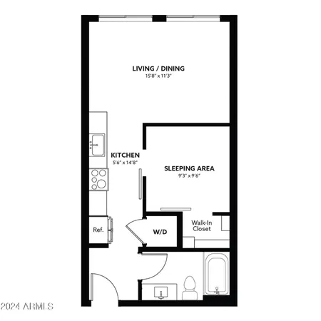 $1,520 | 2500 East Marco Polo Road, Unit S1, Phoenix, AZ 85050
