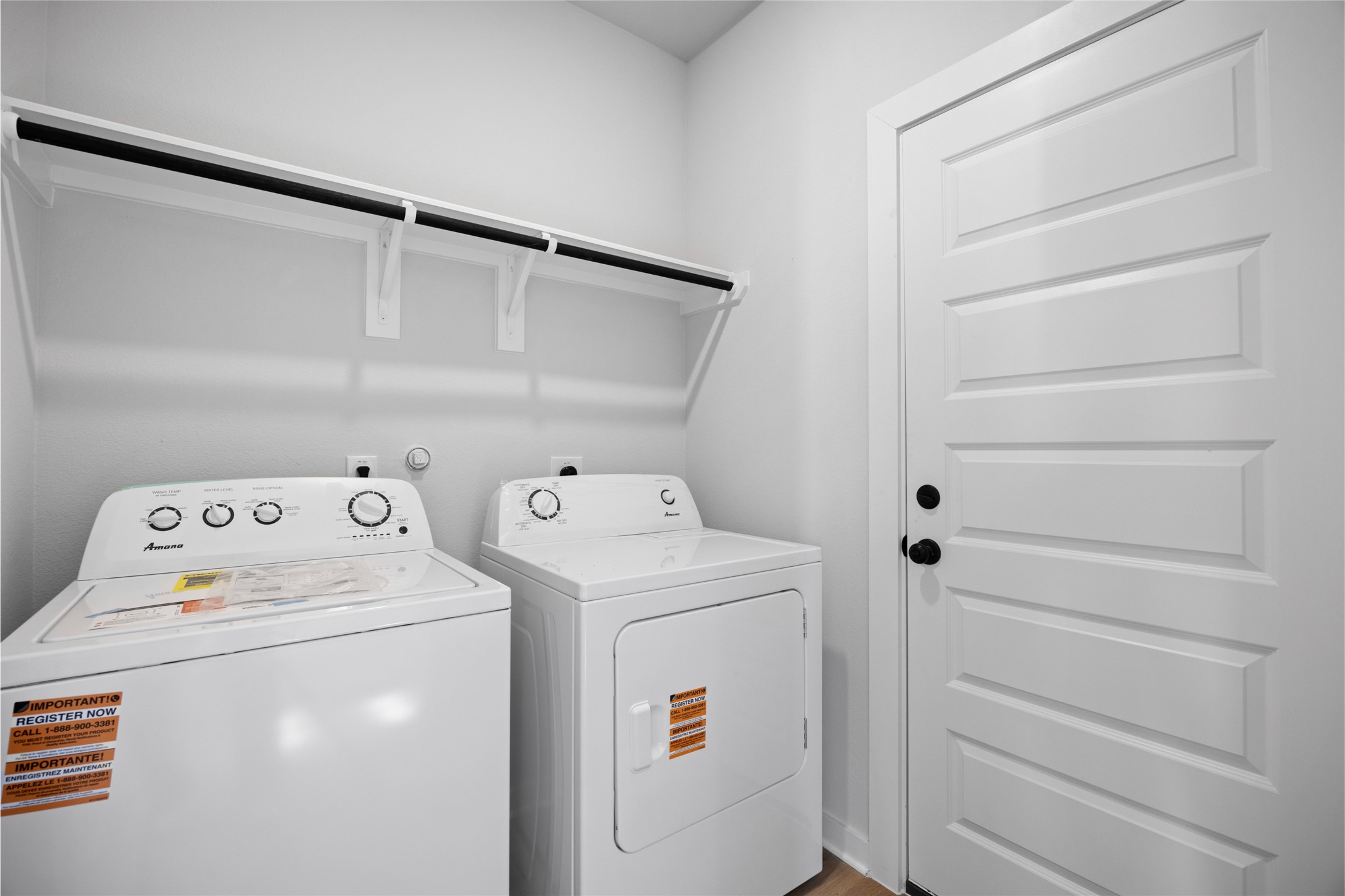 8322 Amethyst Valley Lane Angleton, TX 77515 - Photo 18 of 39 a view of storage and utility room with washer and dryer