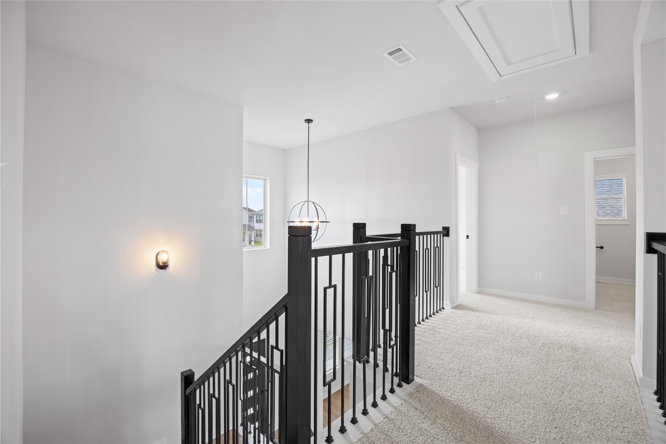 8322 Amethyst Valley Lane Angleton, TX 77515 - Photo 32 of 39 a view of a hallway with stairs