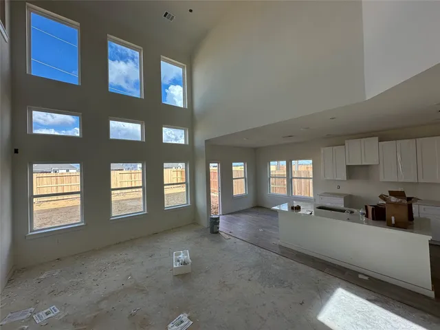 a view of a kitchen with a sink