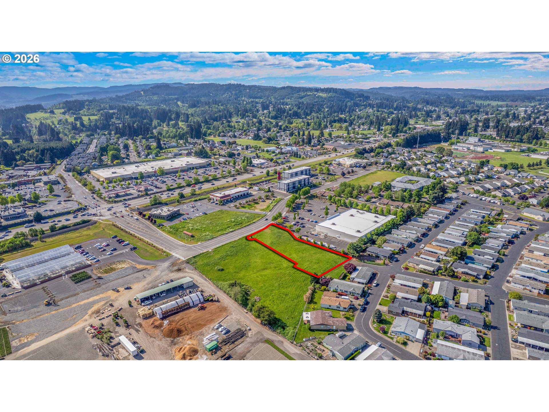 2nd Street, Unit PLAT 2 Scappoose, OR 97056 - Photo 4 of 12 a view of a city with a mountain