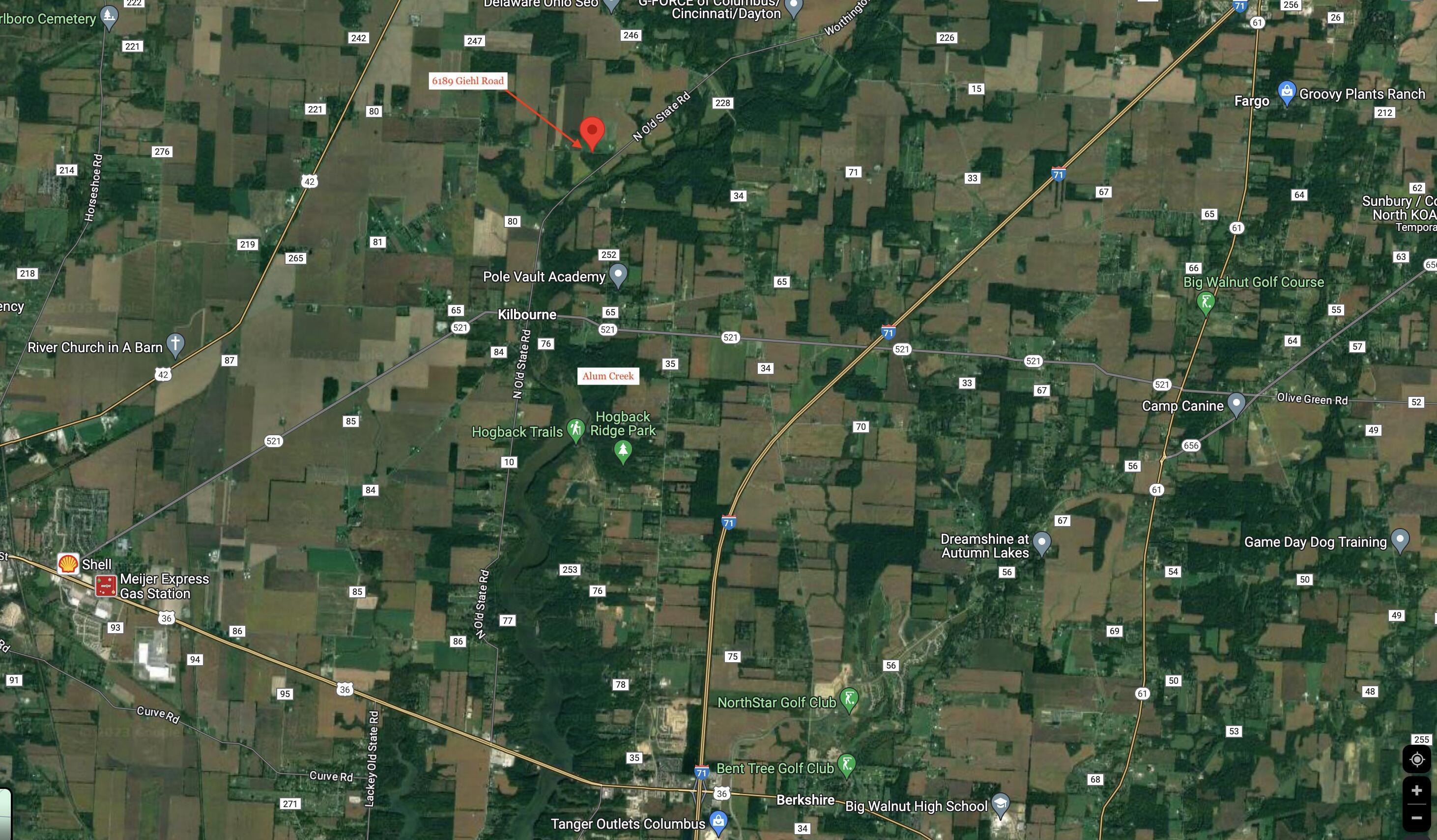 6189 Giehl Road Delaware, OH 43015 - Photo 70 of 70 Google Maps Screenshot 2023-11-17