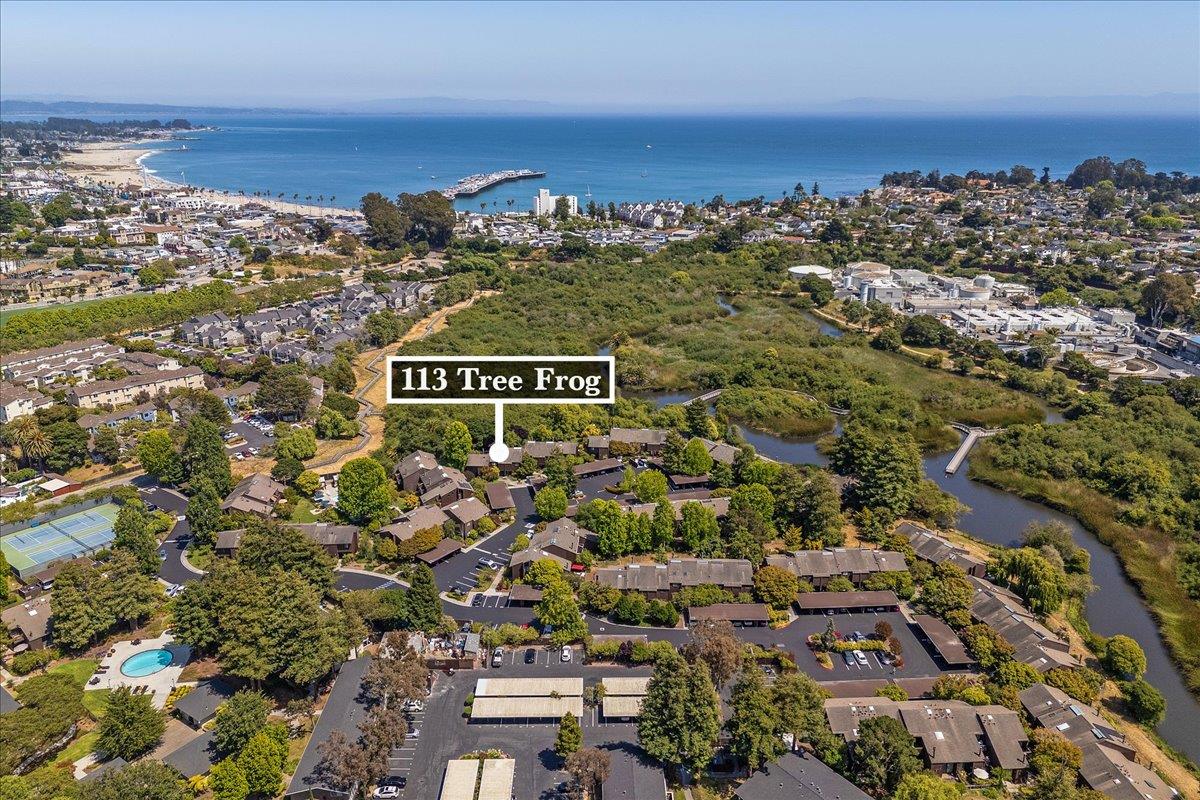 113 Tree Frog Lane Santa Cruz, CA 95060 - Photo 2 of 49 an aerial view of multiple house