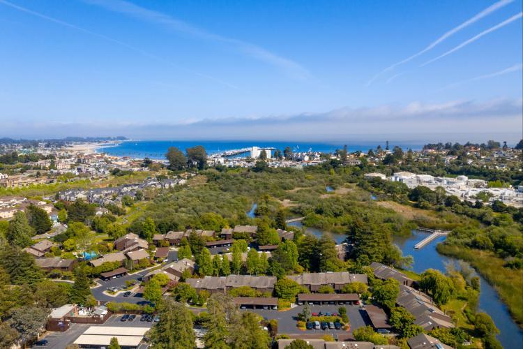 113 Tree Frog Lane Santa Cruz, CA 95060 - Photo 31 of 49 an aerial view of multiple house