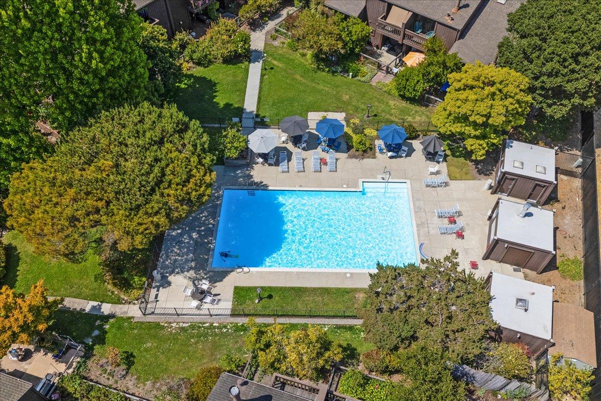 113 Tree Frog Lane Santa Cruz, CA 95060 - Photo 33 of 49 an aerial view of a house with outdoor space