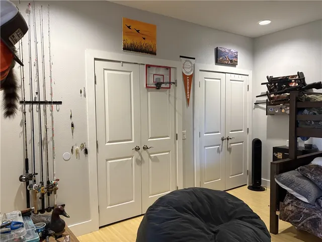 a living room with furniture and window