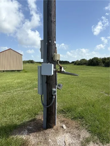 a backyard of a house