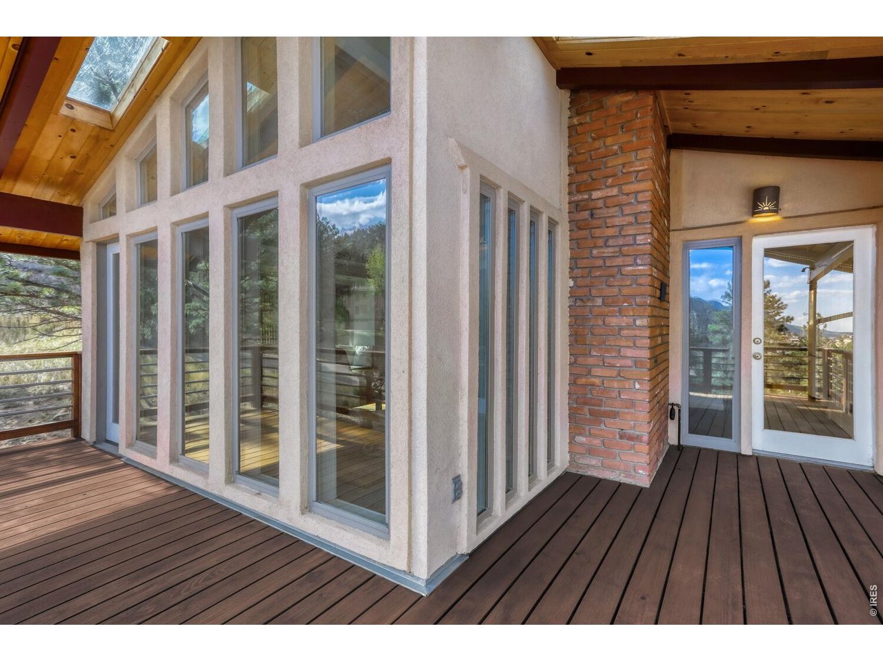 194 North Cedar Brook Road Boulder, CO 80304 - Photo 6 of 30 a view of wooden balcony