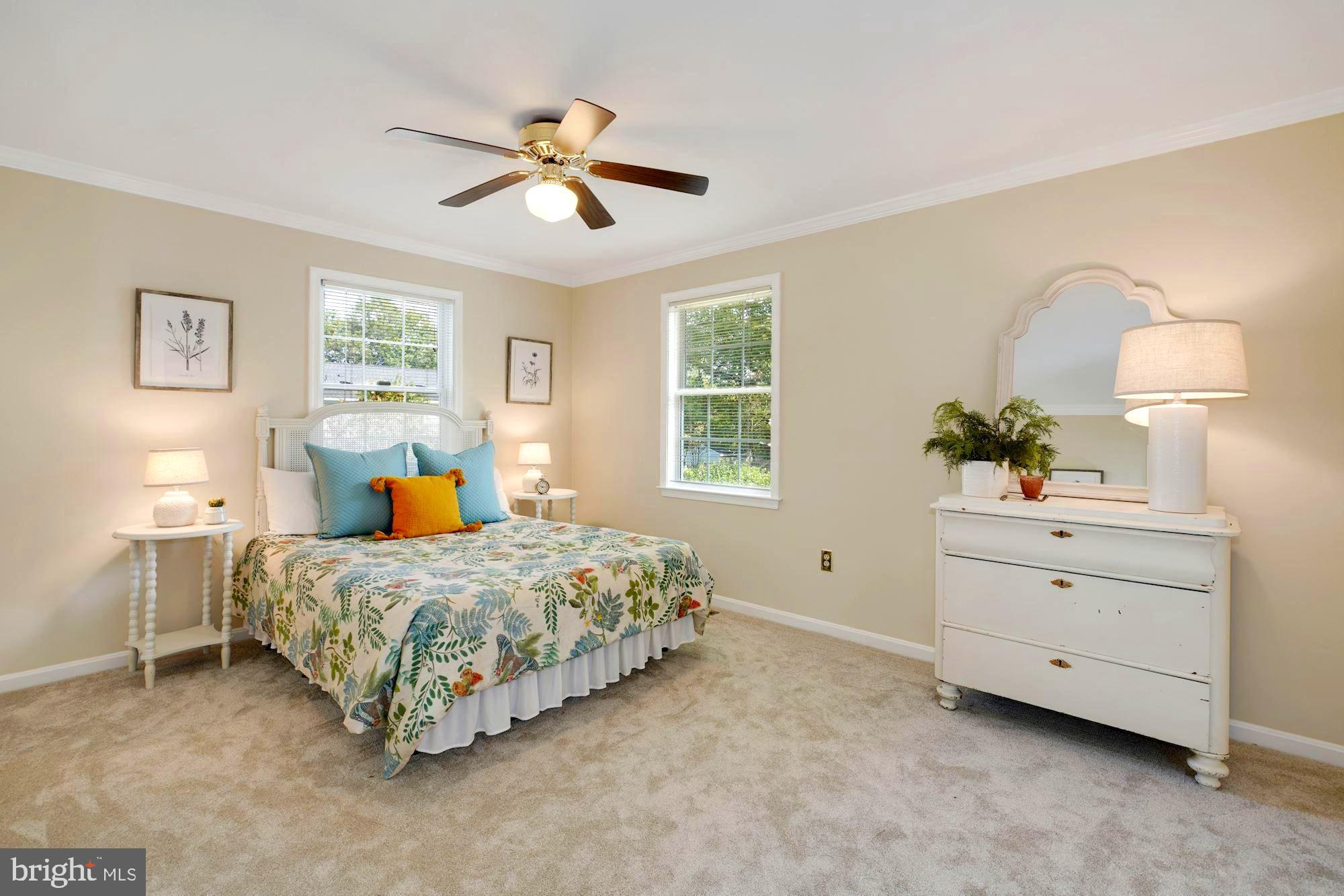8703 Highgate Road Alexandria, VA 22308 - Photo 15 of 40 One primary bedroom is next to family room