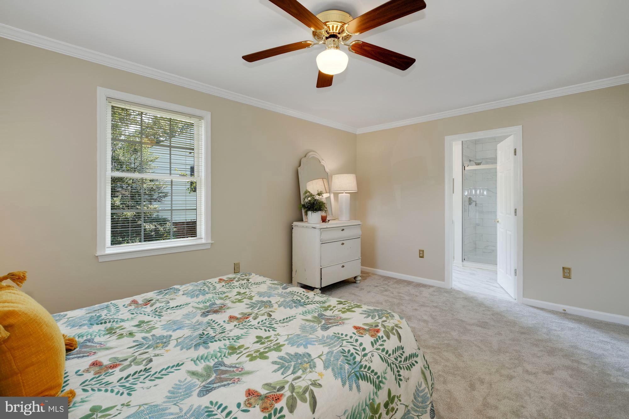 8703 Highgate Road Alexandria, VA 22308 - Photo 16 of 40 Primary suite with bedroom and bath