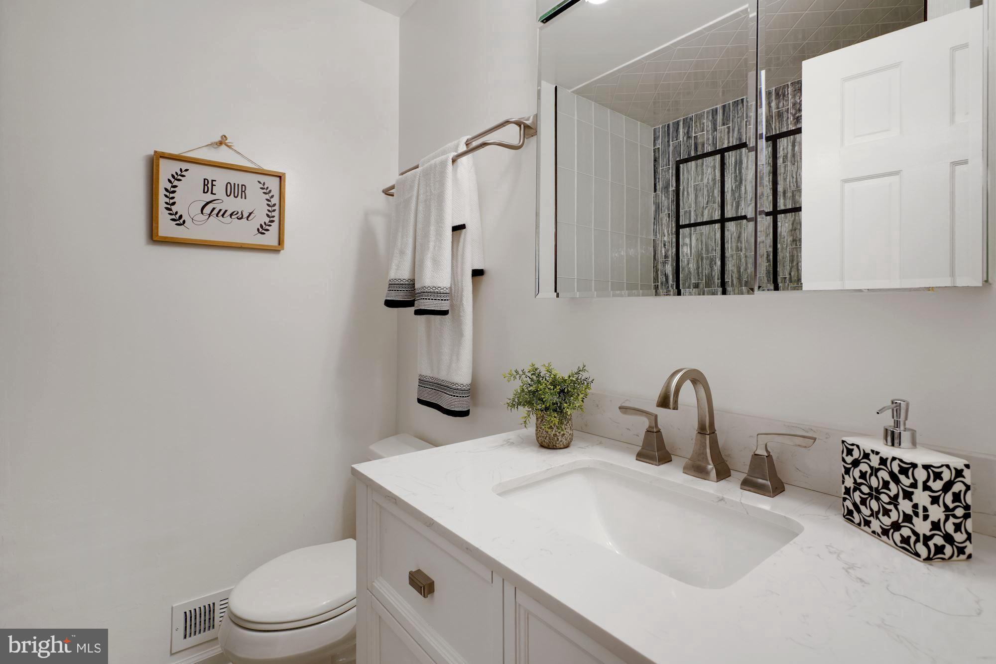 8703 Highgate Road Alexandria, VA 22308 - Photo 20 of 40 Hall bath renovated in 2020