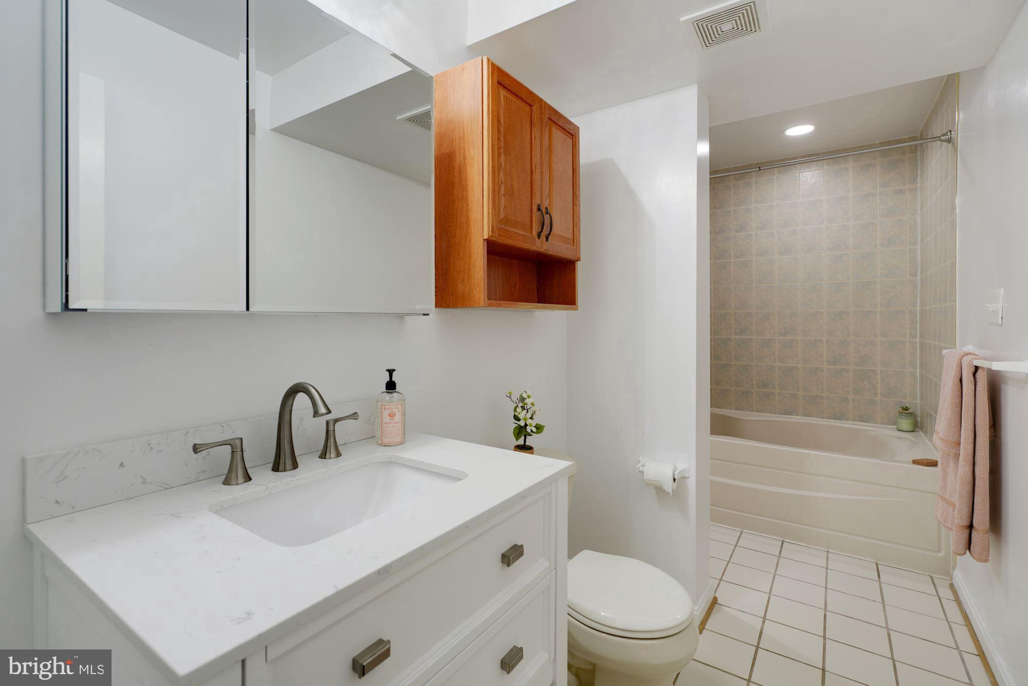 8703 Highgate Road Alexandria, VA 22308 - Photo 30 of 40 4th bath (lower level) with new updates