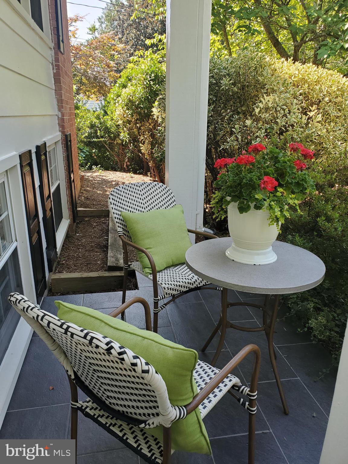 8703 Highgate Road Alexandria, VA 22308 - Photo 6 of 40 Room on front porch for table for two