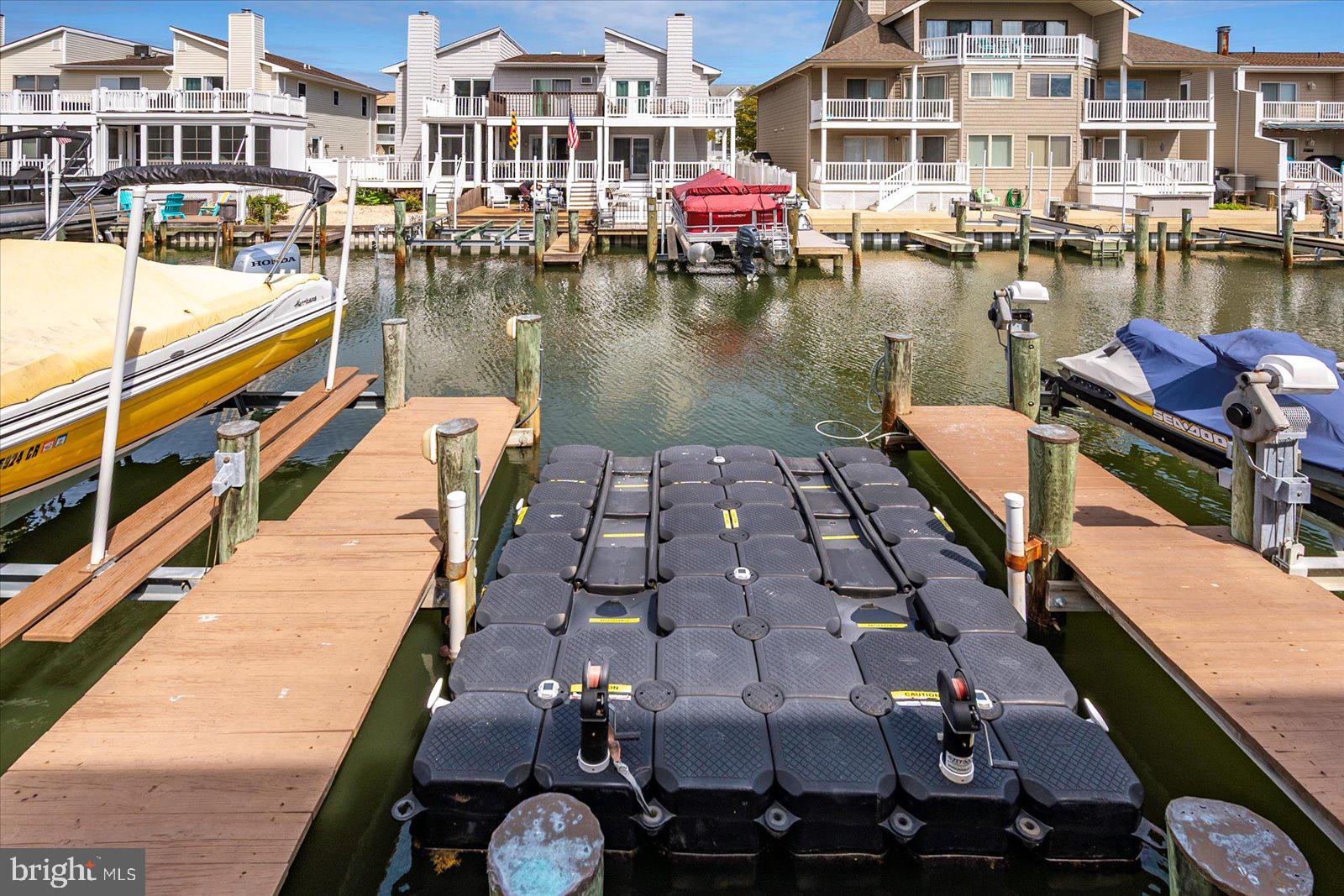 712 Bradley Road, Unit E Ocean City, MD 21842 - Photo 43 of 48 a view of a lake from a balcony