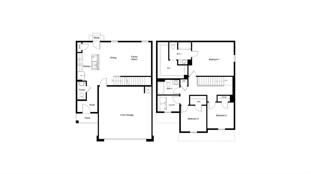 5576 Corduroy Road Krum, TX 76249 - Photo 2 of 2 D.R. Horton's Davis-All Home and community information, including pricing, included features, terms, availability and amenities, are subject to change at any time without notice or obligation. All Drawings, pictures, photographs, video, square footages, floor plans, elevations, features, colors and sizes are approximate for illustration purposes only and will vary from the homes as built.