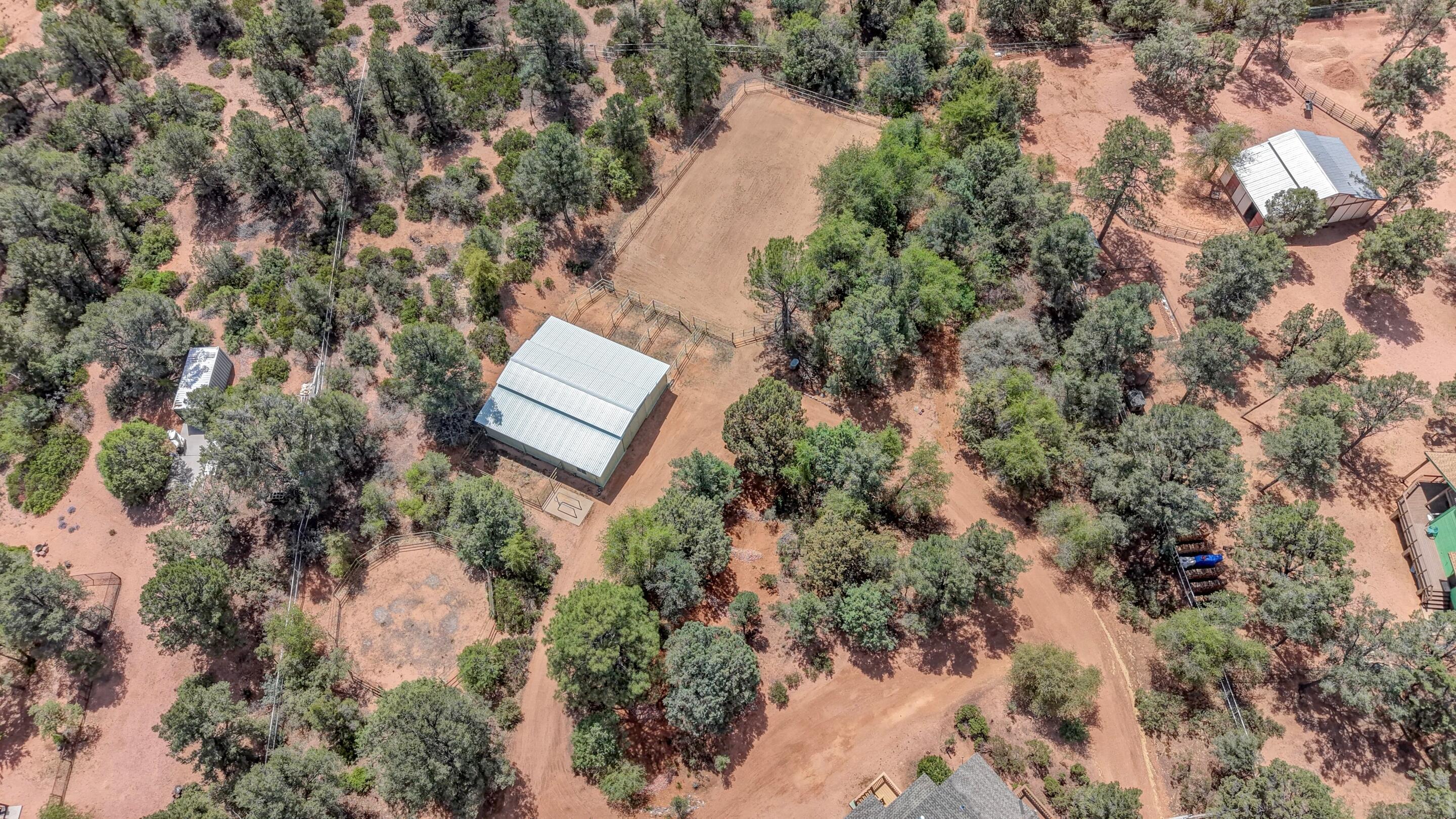 1405 Graham Ranch Trail Payson, AZ 85541 - Photo 39 of 46 Barn, Arena & Round Pen