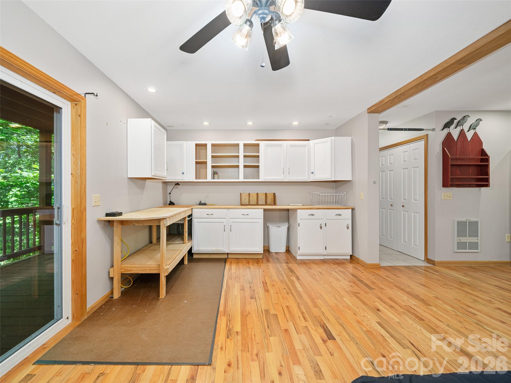 142 Wildflower Road Spruce Pine, NC 28777 - Photo 24 of 46 a view of kitchen with sink microwave and cabinets